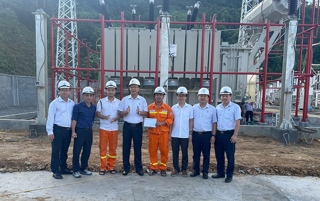 Trạm biến áp 220kV Mường Tè được nâng công suất lên 750MVA Nâng công suất Trạm biến áp 220kV Mường Tè lên 750MVA