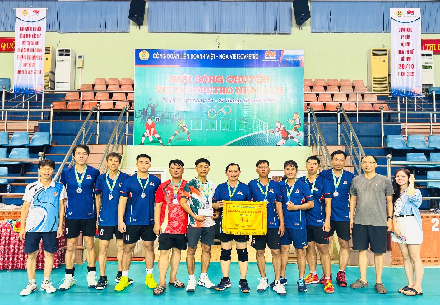 Sôi nổi Giải Bóng chuyền Vietsovpetro năm 2025 Sôi nổi Giải bóng chuyền Vietsovpetro năm 2025