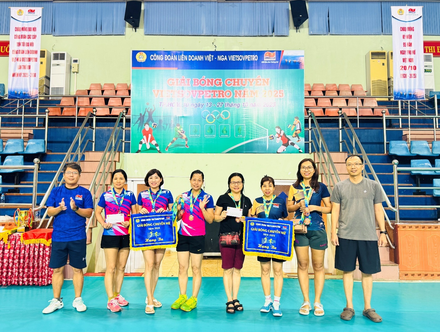 Sôi nổi Giải Bóng chuyền Vietsovpetro năm 2025 Sôi nổi Giải bóng chuyền Vietsovpetro năm 2025