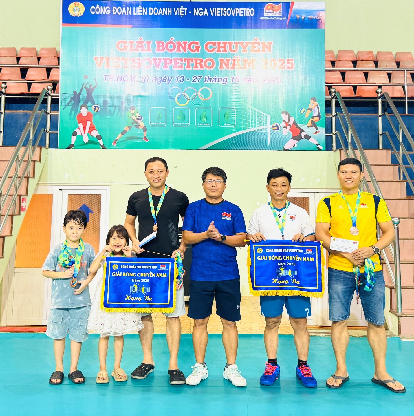 Sôi nổi Giải Bóng chuyền Vietsovpetro năm 2025 Sôi nổi Giải bóng chuyền Vietsovpetro năm 2025