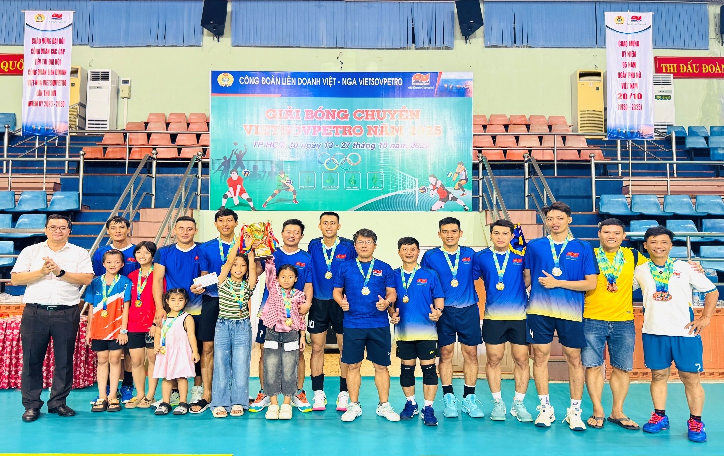 Sôi nổi Giải Bóng chuyền Vietsovpetro năm 2025 Sôi nổi Giải bóng chuyền Vietsovpetro năm 2025