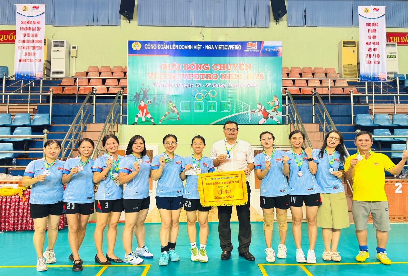 Sôi nổi Giải Bóng chuyền Vietsovpetro năm 2025 Sôi nổi Giải bóng chuyền Vietsovpetro năm 2025