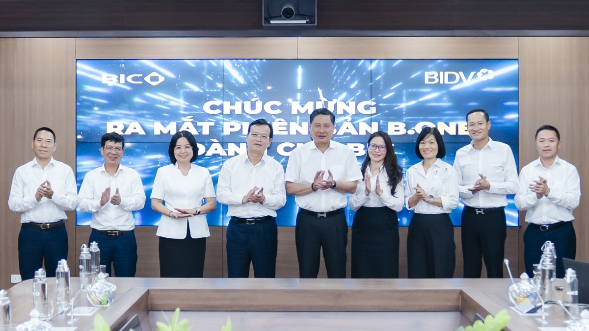 BIC nhận chuyển giao hệ thống quản trị nội bộ hiện đại từ BIDV