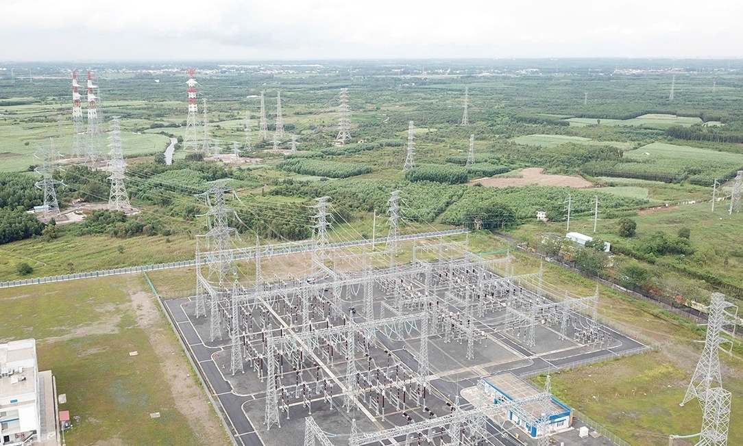 Đóng điện thành công Dự án đường dây 220kV NMĐ Nhơn Trạch 3 - rẽ Mỹ Xuân - Cát Lái