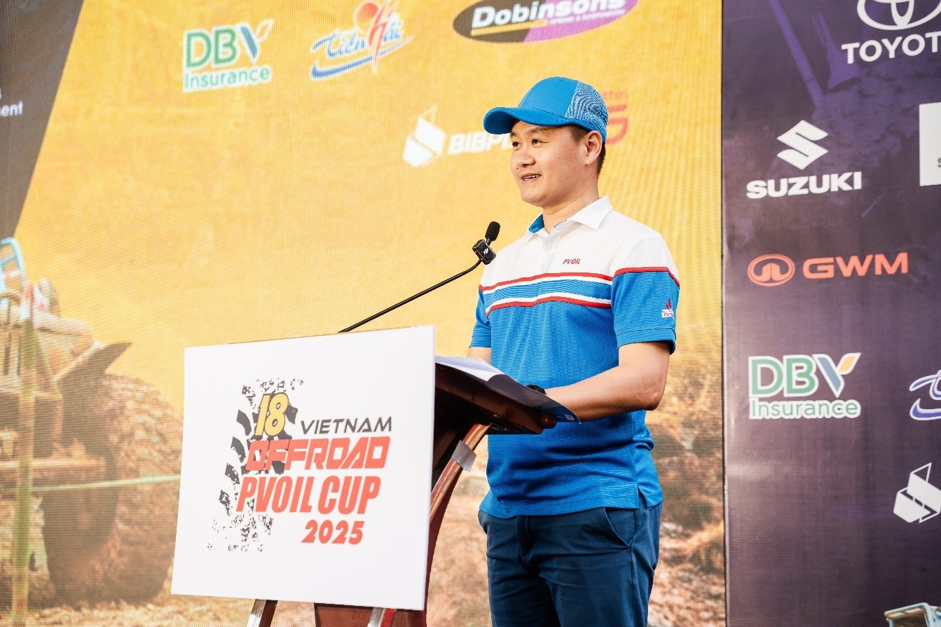 Khai mạc PVOIL VOC 2025, ghi dấu 10 năm đồng hành cùng giải đua xe ô tô địa hình Việt Nam