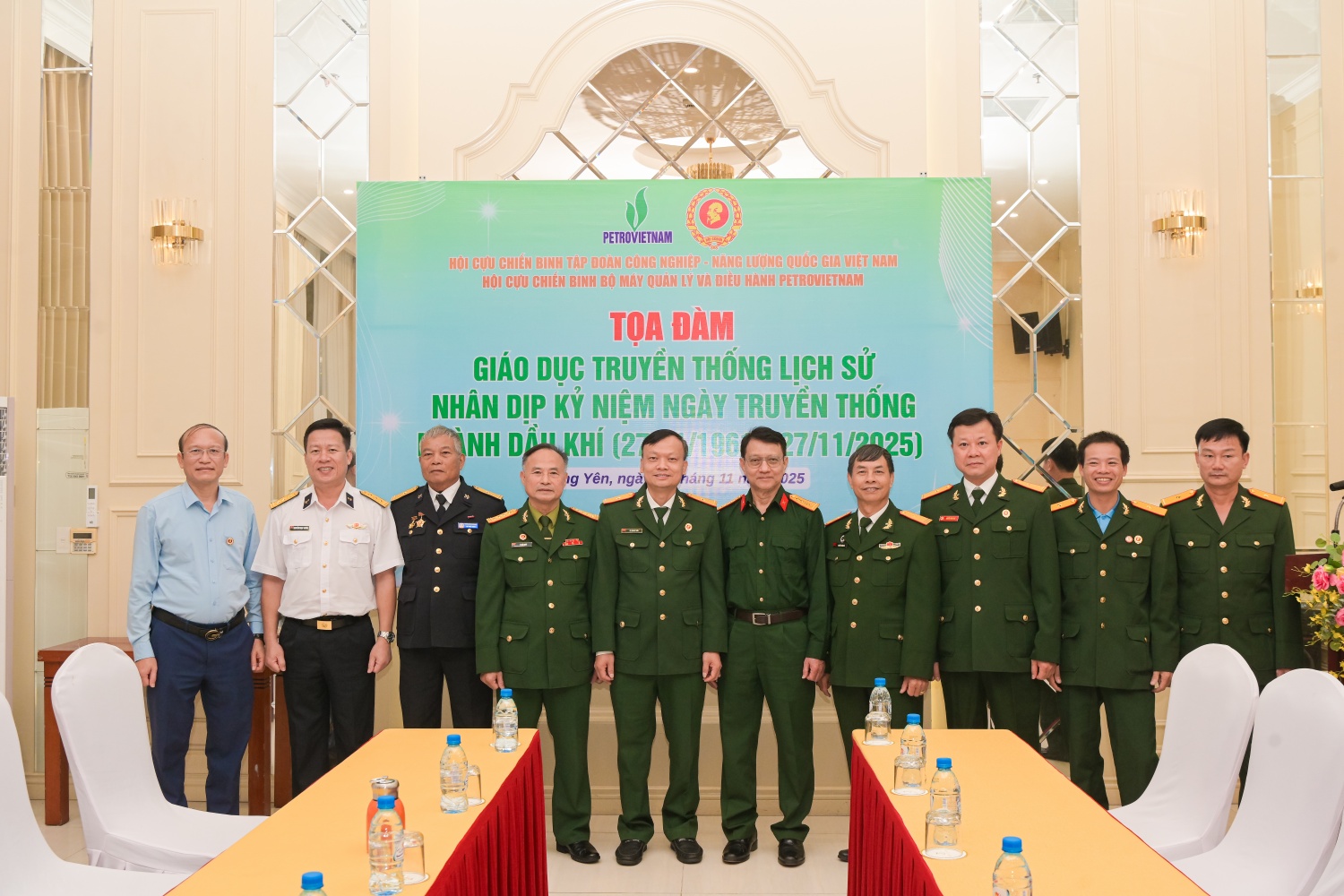 Hội CCB BMQL&ĐH Petrovietnam tổ chức sinh hoạt chuyên đề “Tiên phong - Vượt trội - Bền vững - Toàn cầu”