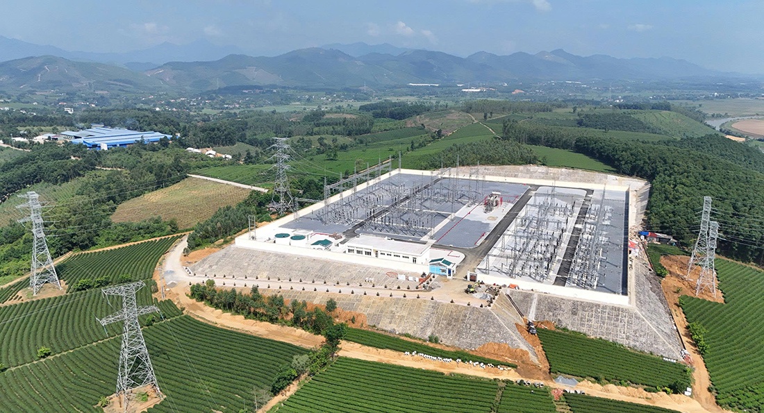 Đóng điện thành công Dự án Trạm biến áp 220kV Phú Thọ 2 và đường dây đấu nối