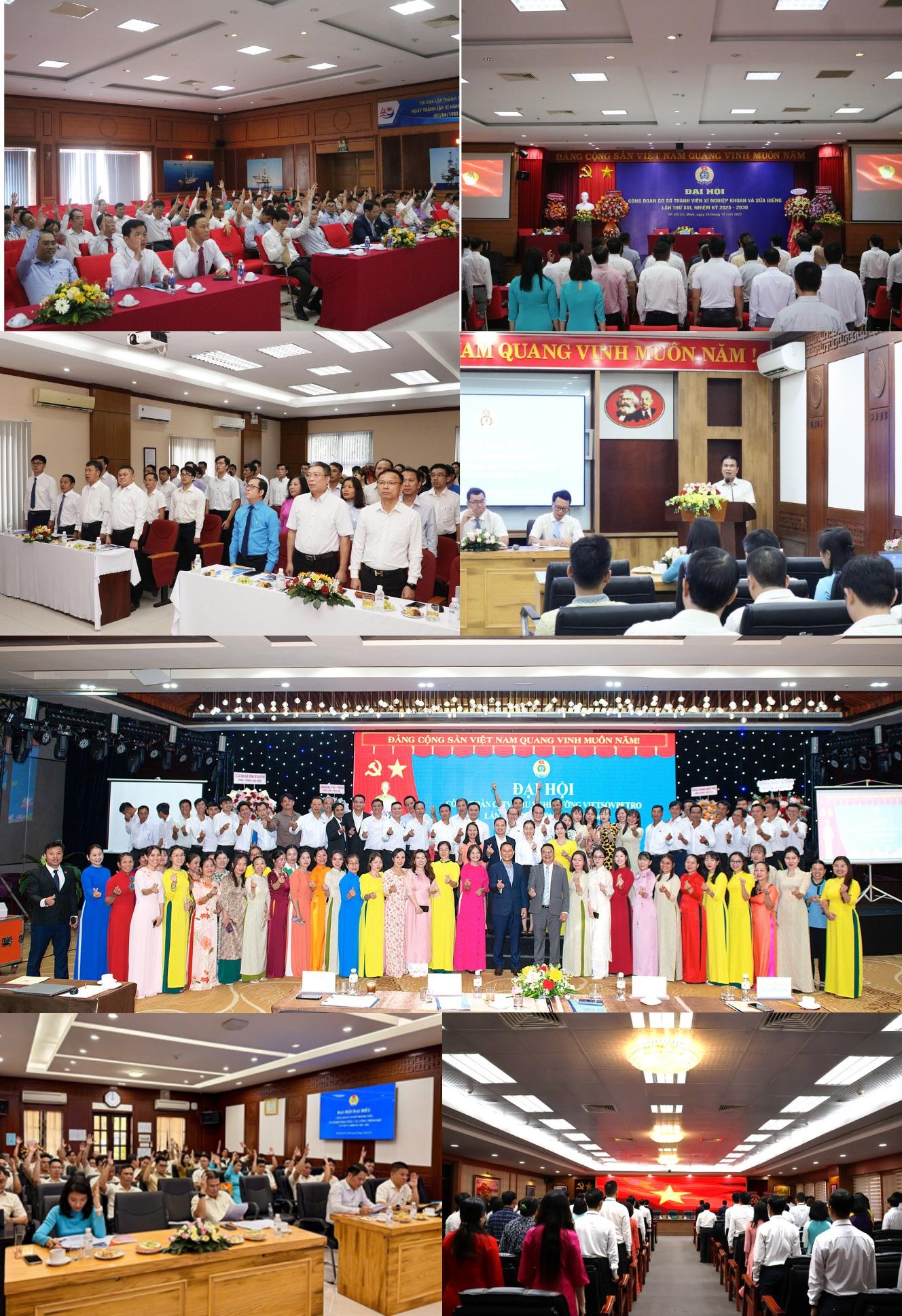 Vietsovpetro lan tỏa khí thế mới trong hoạt động công đoàn Vietsovpetro lan tỏa khí thế mới trong hoạt động công đoàn