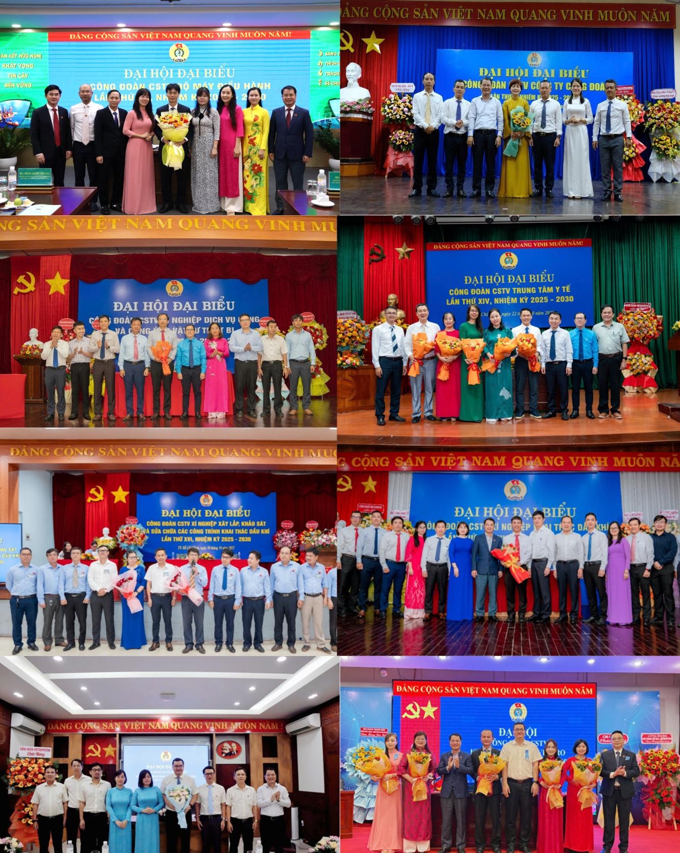 Vietsovpetro lan tỏa khí thế mới trong hoạt động công đoàn Vietsovpetro lan tỏa khí thế mới trong hoạt động công đoàn