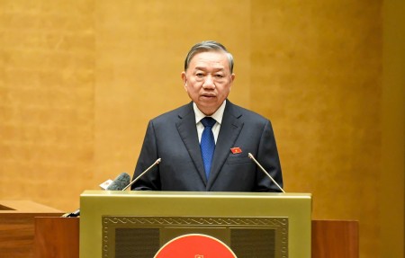 Phát biểu của Tổng Bí thư Tô Lâm tại Quốc hội về dự thảo Văn kiện Đại hội XIV của Đảng