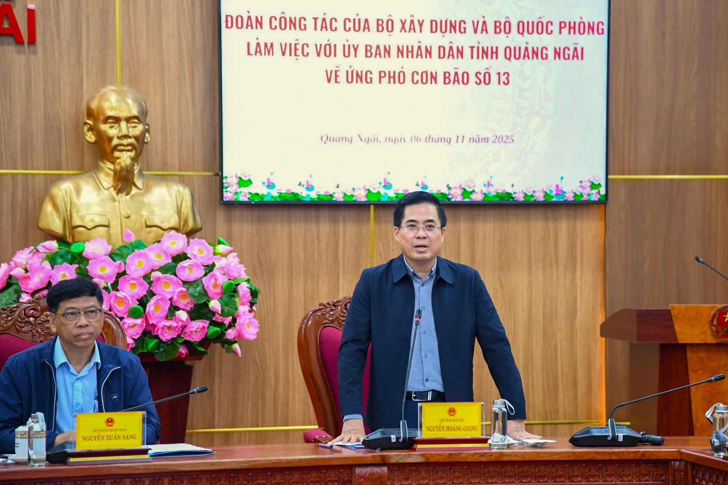 Quảng Ngãi: Chủ động ứng phó bão số 13, tập trung xử lý sự cố tàu Star Bueno Quảng Ngãi: Chủ động ứng phó bão số 13, tập trung xử lý sự cố tàu Star Bueno