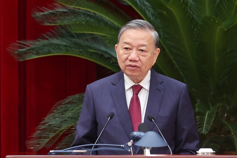 Phát biểu bế mạc Hội nghị Trung ương 14 khóa XIII của Tổng Bí thư Tô Lâm Phát biểu bế mạc Hội nghị Trung ương 14 khóa XIII của Tổng Bí thư Tô Lâm