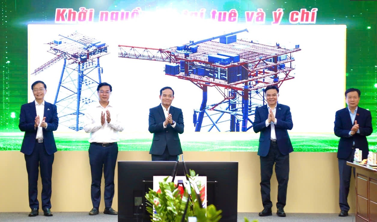 Vietsovpetro khánh thành giàn đầu giếng BK-24