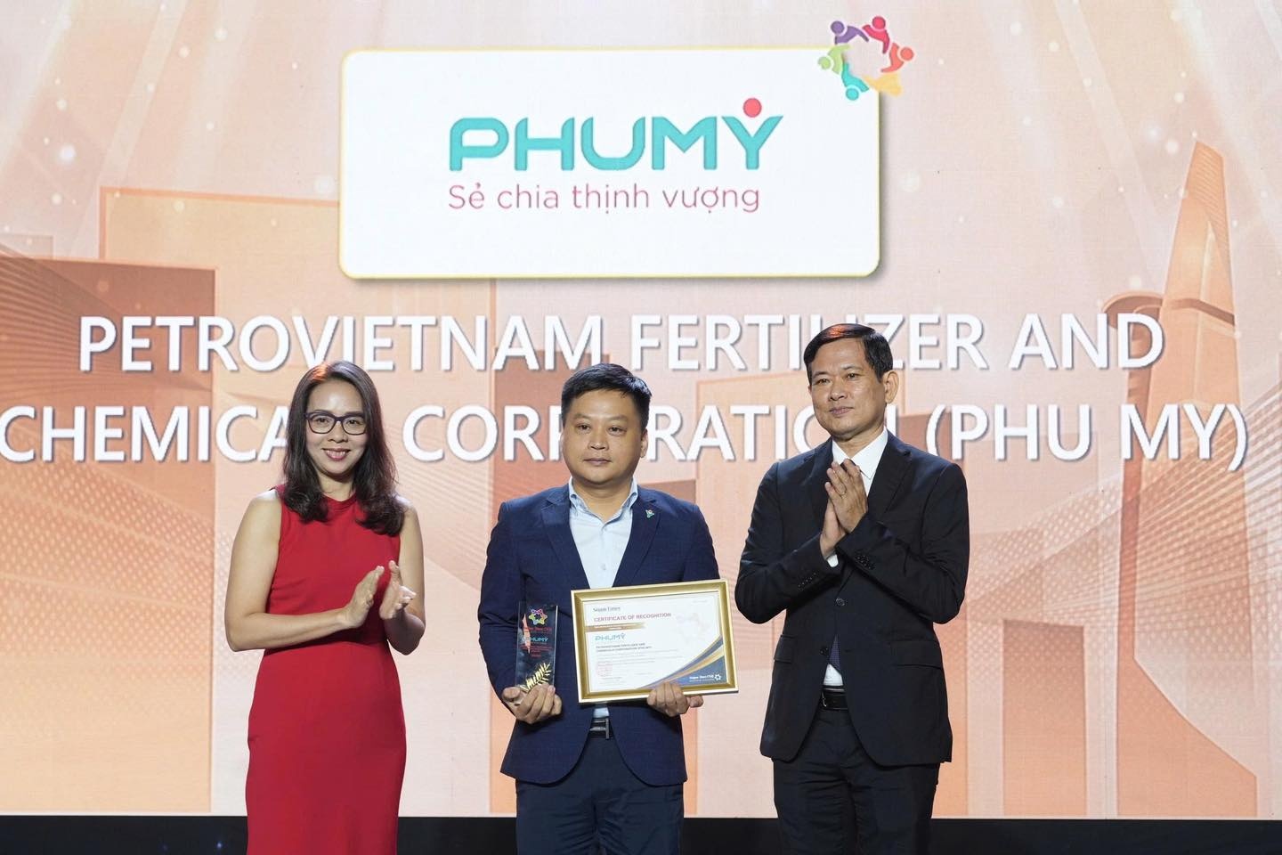 Lần thứ 5 liên tiếp PVFCCo – Phú Mỹ được vinh danh Doanh nghiệp vì cộng đồng PVFCCo - Phú Mỹ lần thứ 5 liên tiếp được vinh danh