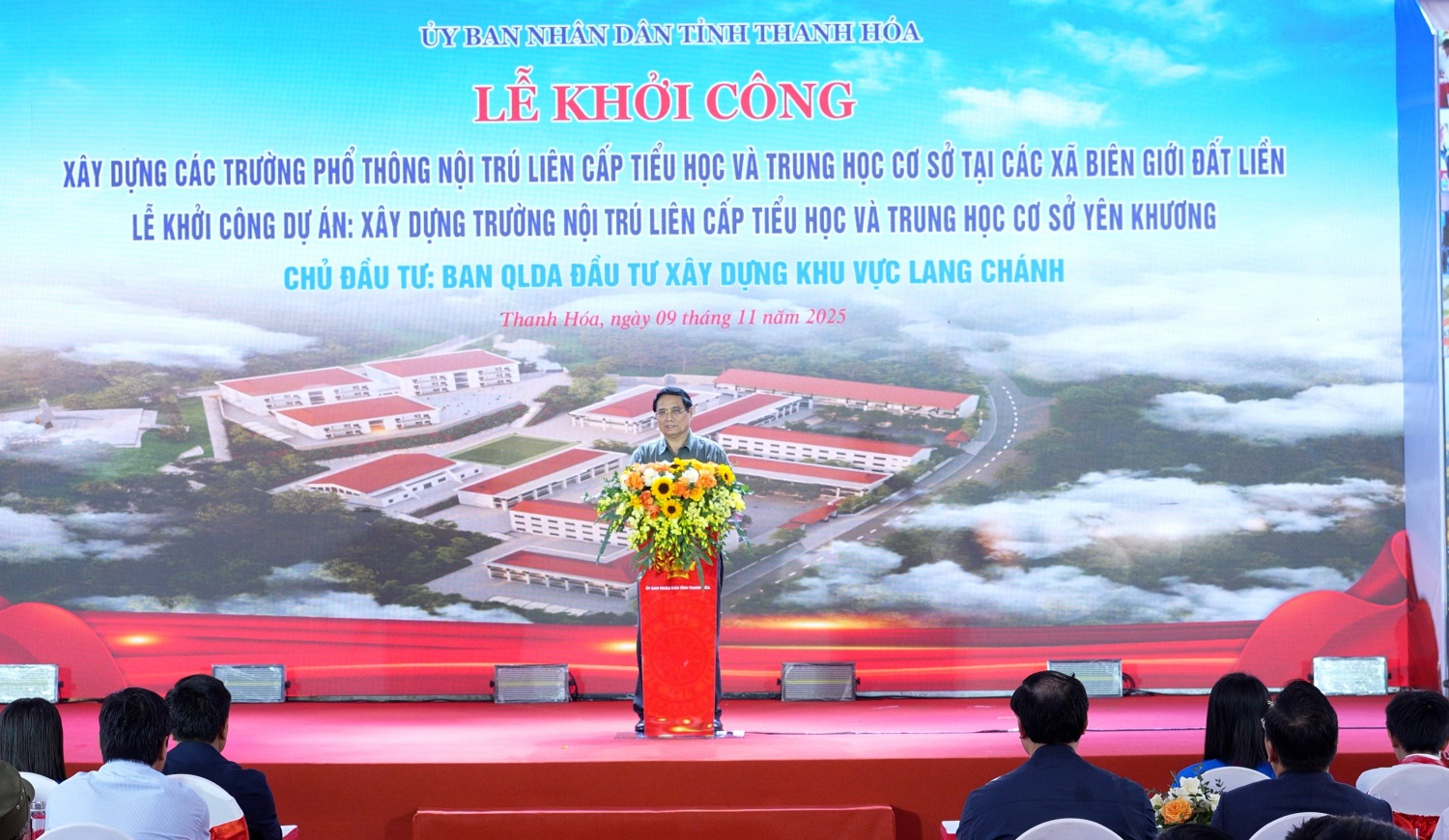 Khởi công Công trình Trường nội trú xã Yên Khương: Thắp sáng tri thức nơi biên cương Khởi công Công trình Trường nội trú xã Yên Khương: Thắp sáng tri thức nơi biên cương