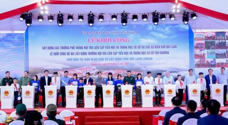 [VIDEO] Khởi công trường nội trú các xã biên giới: Thắp sáng tri thức nơi biên cương