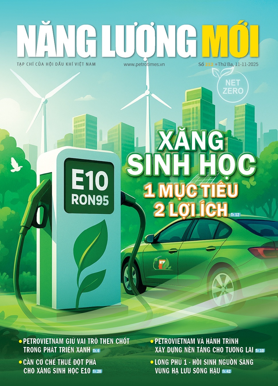 Đón đọc Tạp chí Năng lượng Mới số 212, phát hành thứ Ba ngày 11/11/2025