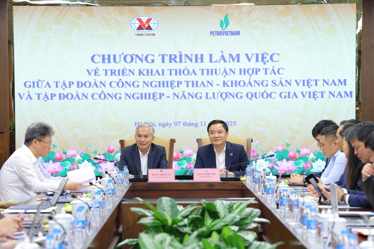 Petrovietnam và TKV thúc đẩy tiến độ triển khai hợp tác toàn diện