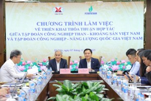 Petrovietnam và TKV thúc đẩy tiến độ triển khai hợp tác toàn diện