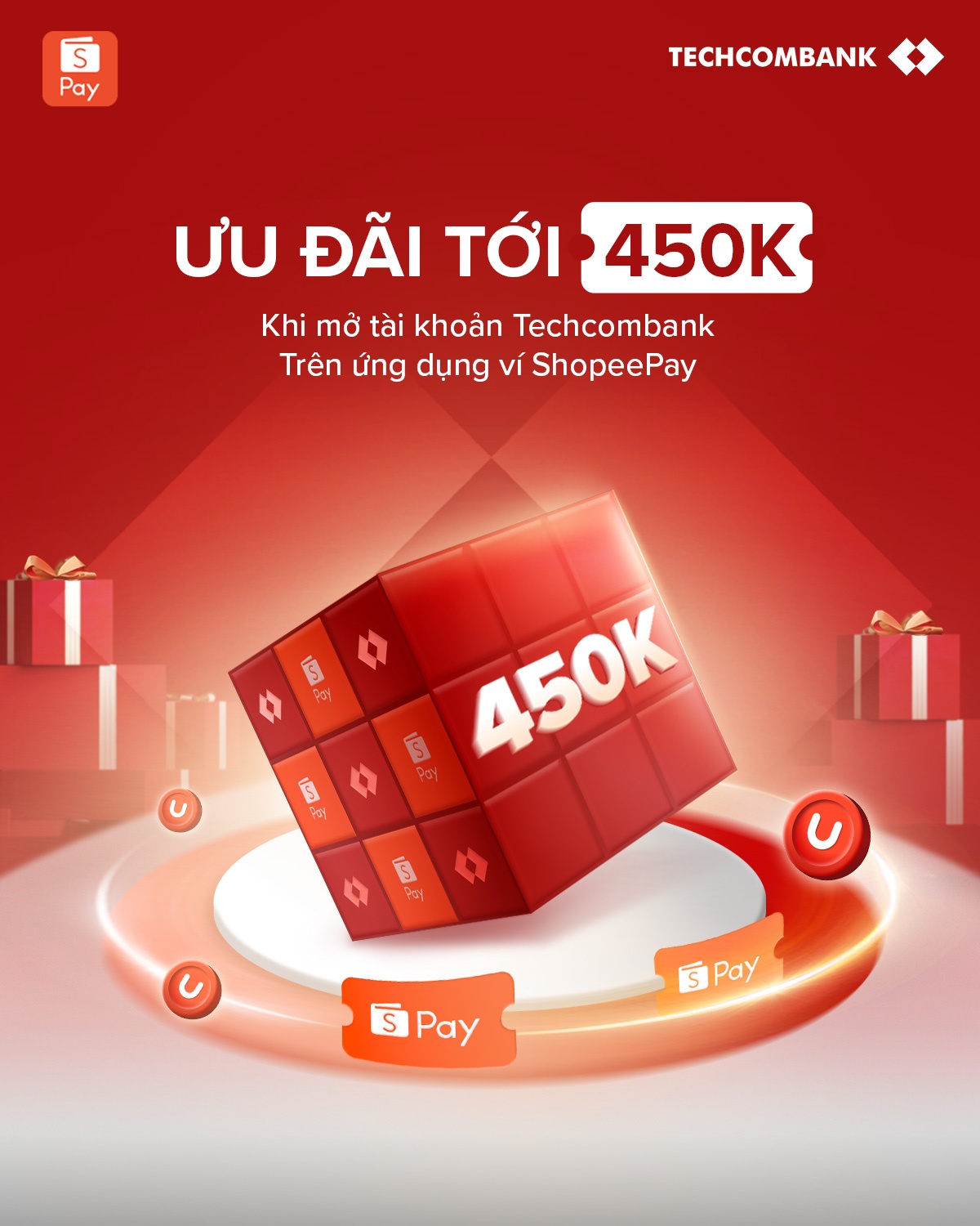 Mở tài khoản Techcombank trên ứng dụng ShopeePay, mô hình hợp tác ngân hàng - fintech thúc đẩy tăng trưởng kinh tế số Mở tài khoản Techcombank trên ứng dụng ShopeePay, mô hình hợp tác ngân hàng - fintech thúc đẩy tăng trưởng kinh tế số