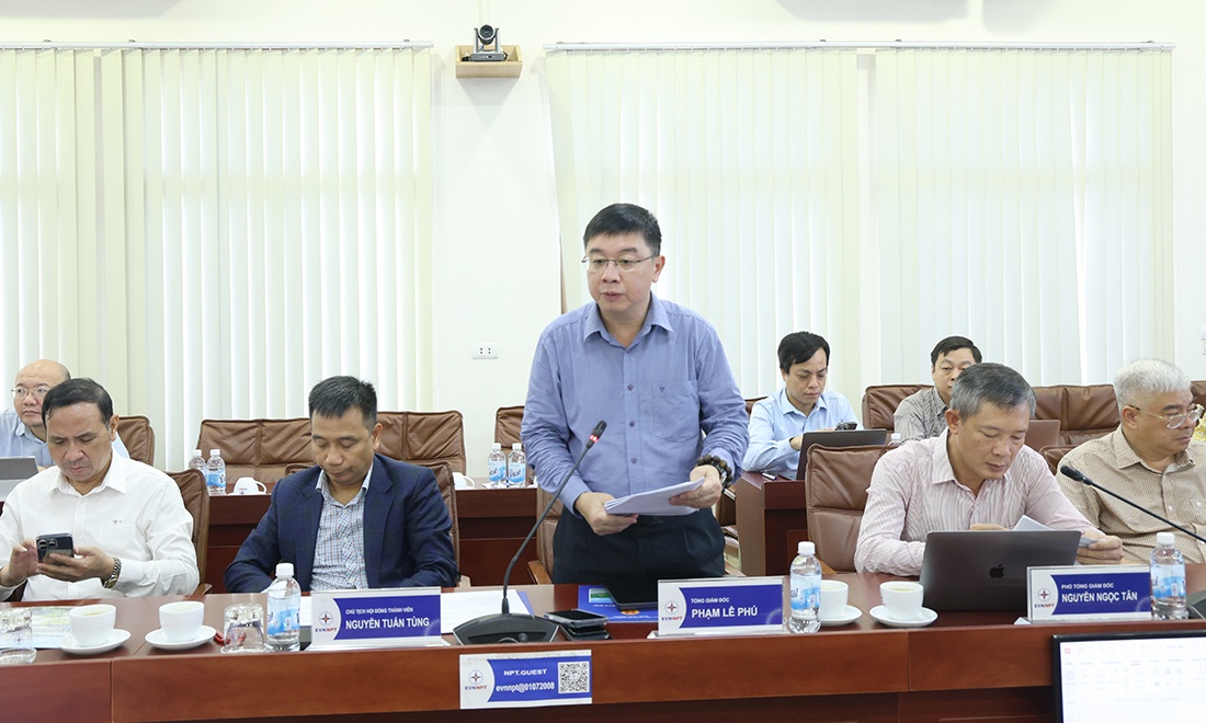 Tỉnh Cà Mau làm việc với EVNNPT về triển khai các dự án truyền tải điện