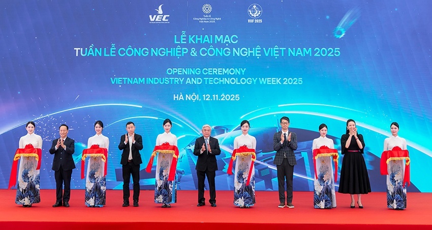Khai mạc tuần lễ công nghiệp và công nghệ Việt Nam 2025 tại Trung tâm triển lãm Việt Nam Khai mạc Tuần lễ Công nghiệp và Công nghệ Việt Nam 2025 tại Trung tâm Triển lãm Việt Nam