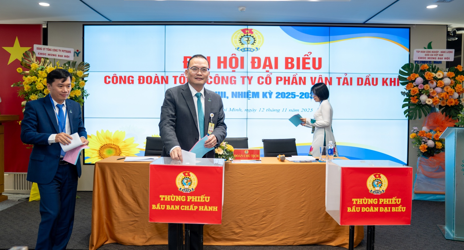 Đại hội Công đoàn PVTrans, nhiệm kỳ 2025-2030: Đổi mới, sáng tạo vì người lao động và sự phát triển bền vững