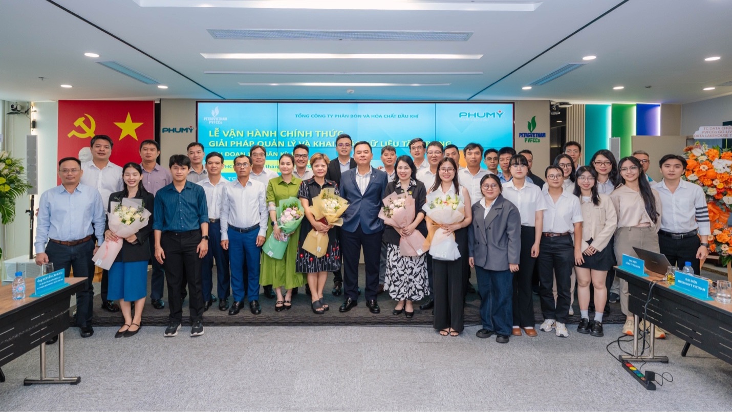PVFCCo chính thức vận hành “ngôi nhà dữ liệu” Data Lakehouse PVFCCo chính thức vận hành “ngôi nhà dữ liệu” Data Lakehouse