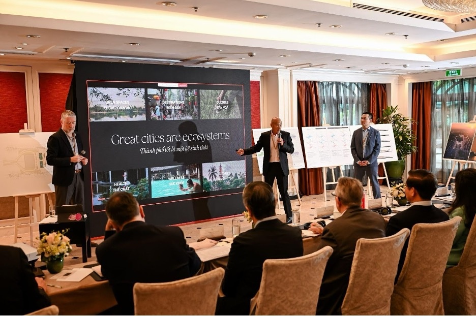 Hội đồng giám khảo quốc tế cân nhắc các phương án thiết kế hàng đầu thế giới cho kiến trúc nhà ga hành khách cảng hàng không Gia Bình Hội đồng giám khảo quốc tế cân nhắc các phương án thiết kế hàng đầu thế giới cho kiến trúc nhà ga hành khách cảng hàng không Gia Bình