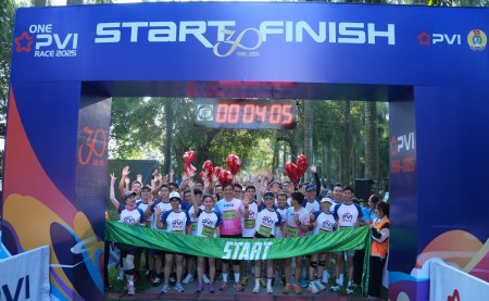 [Chùm ảnh] Sôi nổi Ngày hội Văn hóa Thể thao 30 năm PVI: “One Beat - One Dream”