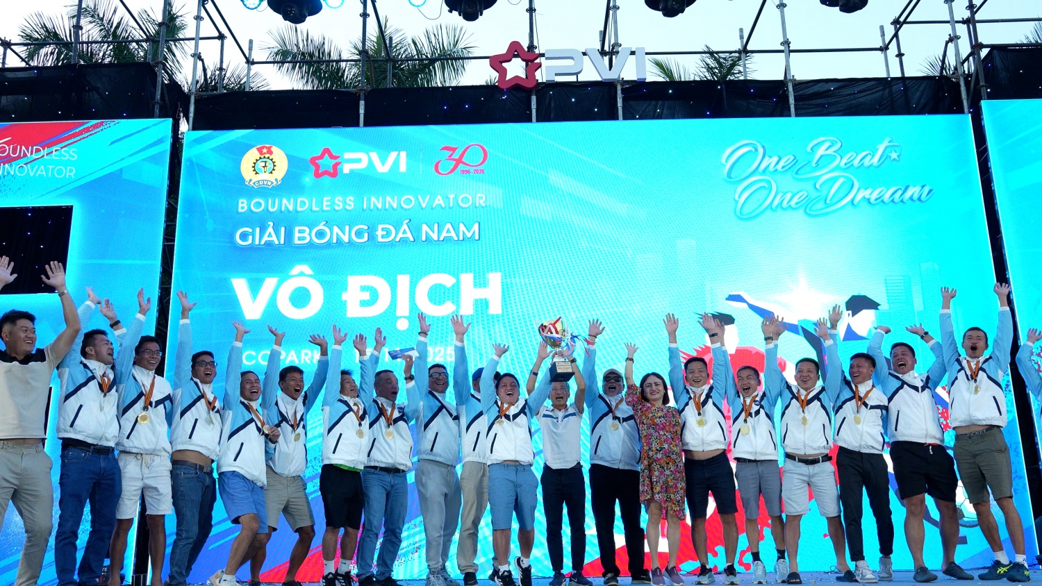 [Chùm ảnh] Sôi nổi Ngày hội Văn hóa Thể thao 30 năm PVI: “One Beat - One Dream”