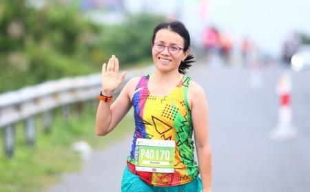 "Nữ hoàng tốc độ" của Đạm Phú Mỹ và hành trình bền bỉ trên những cung đường chạy