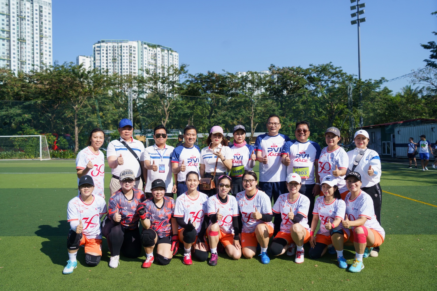 [Chùm ảnh] Sôi nổi Ngày hội Văn hóa Thể thao 30 năm PVI: “One Beat - One Dream”