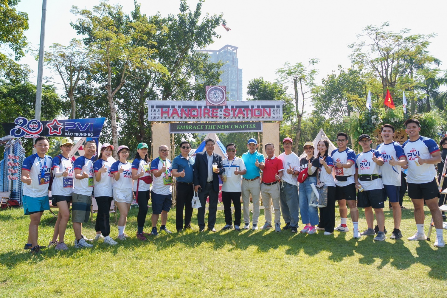 [Chùm ảnh] Sôi nổi Ngày hội Văn hóa Thể thao 30 năm PVI: “One Beat - One Dream”