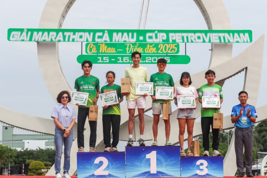 Giải Marathon Cà Mau 2025 – Cúp Petrovietnam Giải Marathon Cà Mau 2025 - Cúp Petrovietnam: Hơn 6.000 vận động viên bùng nổ trên đường chạy