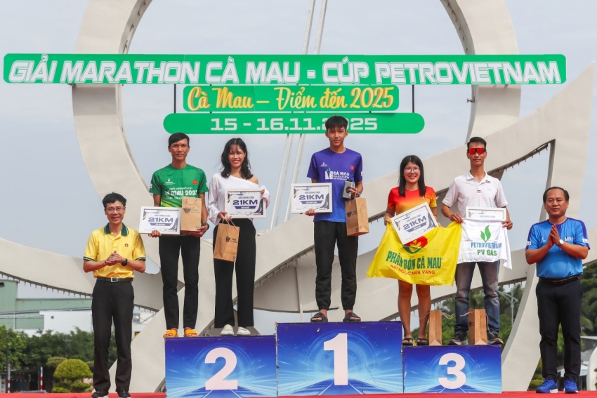 Giải Marathon Cà Mau 2025 – Cúp Petrovietnam Giải Marathon Cà Mau 2025 - Cúp Petrovietnam: Hơn 6.000 vận động viên bùng nổ trên đường chạy