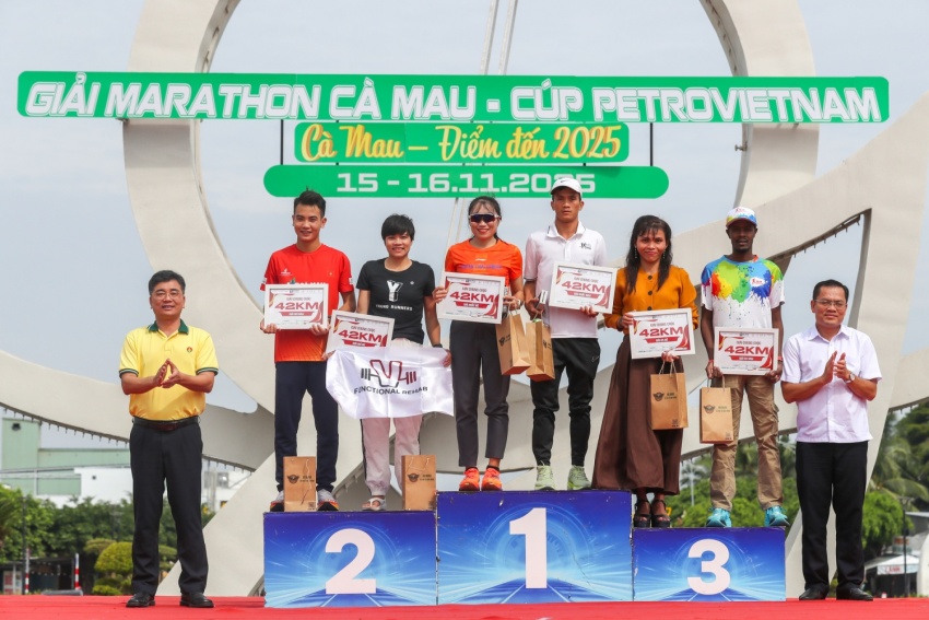 Giải Marathon Cà Mau 2025 – Cúp Petrovietnam Giải Marathon Cà Mau 2025 - Cúp Petrovietnam: Hơn 6.000 vận động viên bùng nổ trên đường chạy
