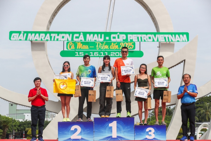 Giải Marathon Cà Mau 2025 – Cúp Petrovietnam Giải Marathon Cà Mau 2025 - Cúp Petrovietnam: Hơn 6.000 vận động viên bùng nổ trên đường chạy