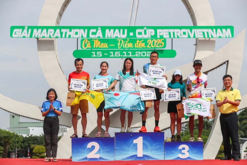 Giải Marathon Cà Mau 2025 – Cúp Petrovietnam Giải Marathon Cà Mau 2025 - Cúp Petrovietnam: Hơn 6.000 vận động viên bùng nổ trên đường chạy