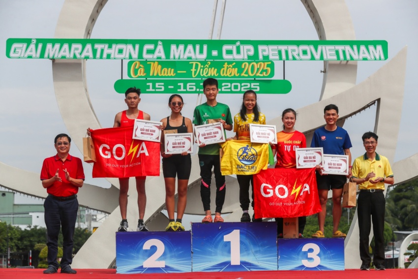 Giải Marathon Cà Mau 2025 – Cúp Petrovietnam Giải Marathon Cà Mau 2025 - Cúp Petrovietnam: Hơn 6.000 vận động viên bùng nổ trên đường chạy