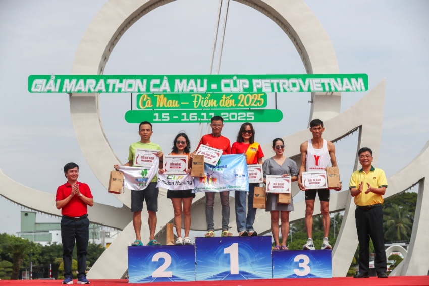 Giải Marathon Cà Mau 2025 – Cúp Petrovietnam Giải Marathon Cà Mau 2025 - Cúp Petrovietnam: Hơn 6.000 vận động viên bùng nổ trên đường chạy