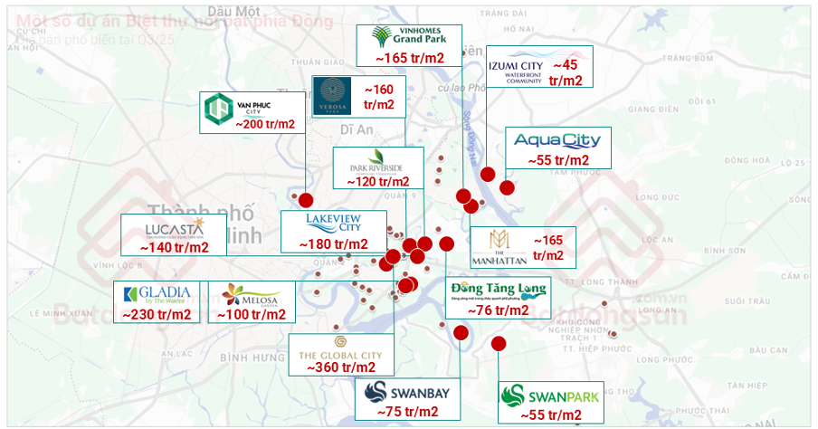 Động lực tăng trưởng của vùng đô thị vệ tinh phía Đông TP HCM Động lực tăng trưởng của vùng đô thị vệ tinh phía Đông TP HCM