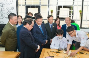 [Chùm ảnh] Petrovietnam khánh thành hai phòng thực hành giáo dục STEM tại Thanh Hóa