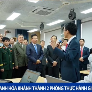 [VIDEO] Thanh Hóa khánh thành hai phòng thực hành giáo dục STEM