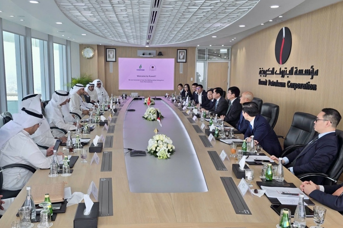 Petrovietnam tăng cường hợp tác chiến lược với Tập đoàn Dầu khí Quốc gia Kuwait