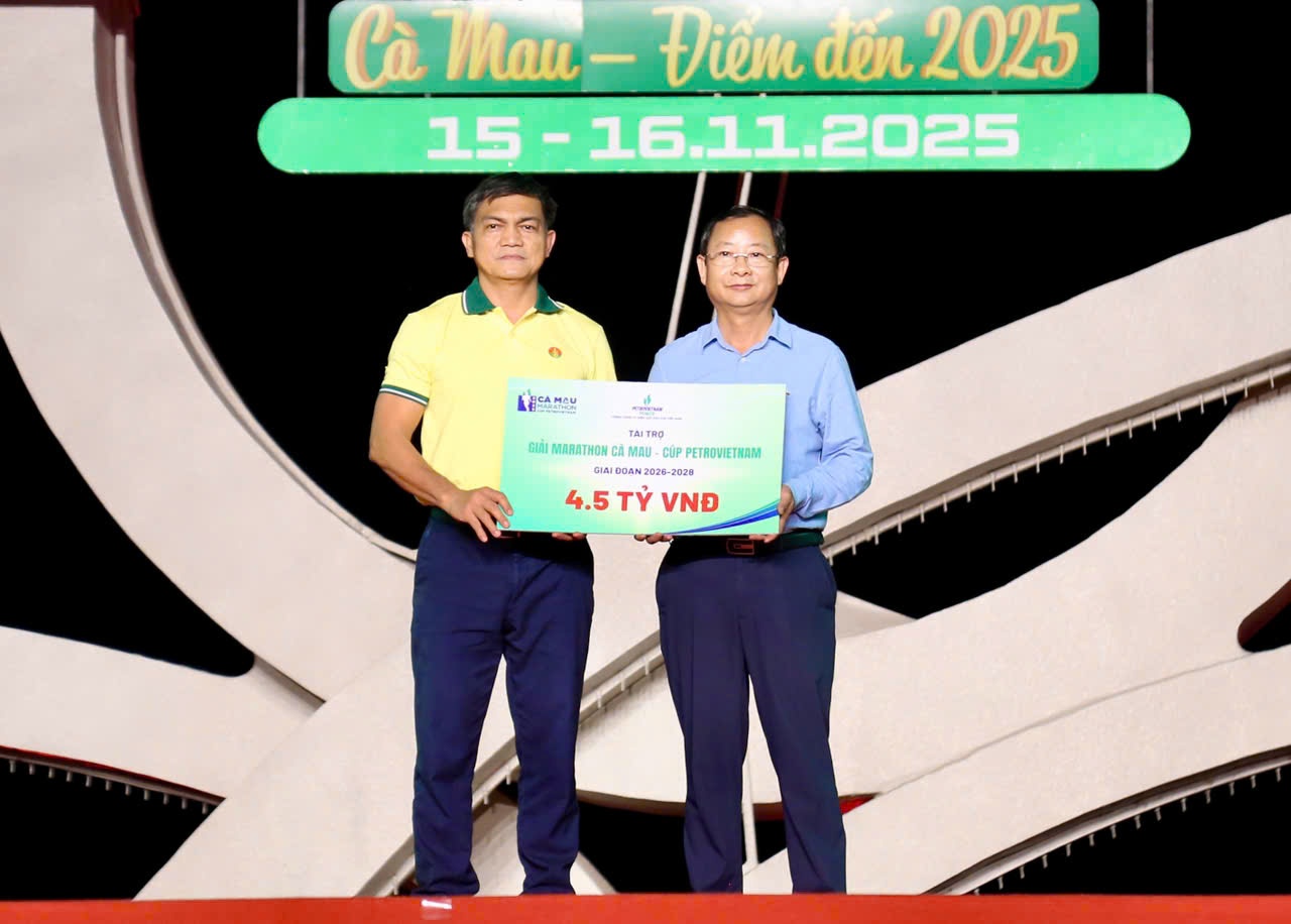 PVCFC - Nhà tài trợ kim cương giải Marathon Cà Mau 2025: Đồng hành cùng phát triển PVCFC - Nhà tài trợ kim cương giải Marathon Cà Mau 2025: Đồng hành cùng phát triển