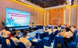 Nhà máy Đạm Phú Mỹ tổ chức tập huấn công đoàn gắn với hoạt động tri ân Lữ đoàn 162