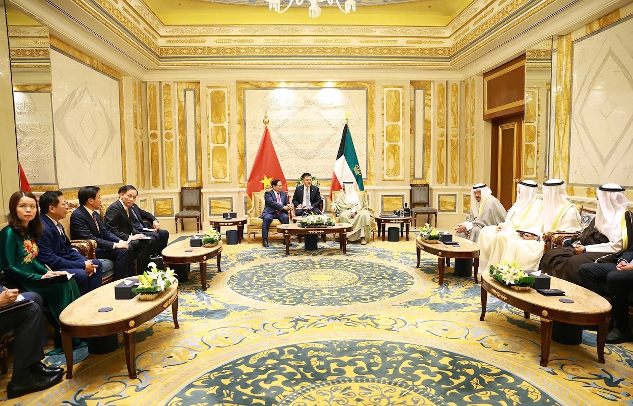 Đẩy mạnh trụ cột hợp tác về năng lượng, mở rộng hợp tác dầu khí giữa Việt Nam và Kuwait Đẩy mạnh trụ cột hợp tác về năng lượng, mở rộng hợp tác dầu khí giữa Việt Nam và Kuwait