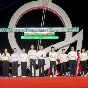 60 tỷ đồng được trao cho Quỹ Thắp Sáng Niềm Tin tại Giải Marathon Cà Mau 2025 - Cúp Petrovietnam