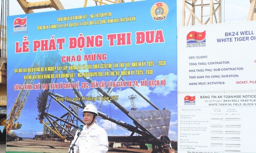 Dấu ấn đồng hành, sáng tạo của Công đoàn Vietsovpetro
